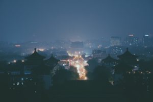 夜　日本